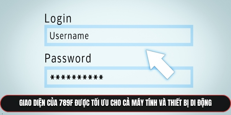 Giao diện của 789F được tối ưu cho cả máy tính và thiết bị di động